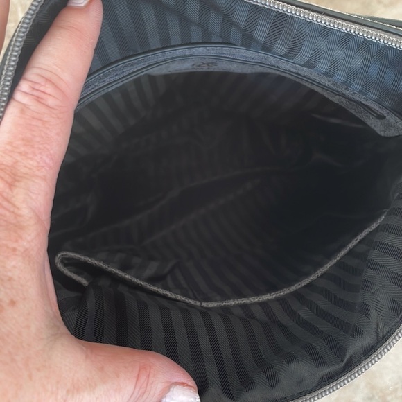 Christian Lacroix Grey Hobo Style Purse - Picture 12 of 16